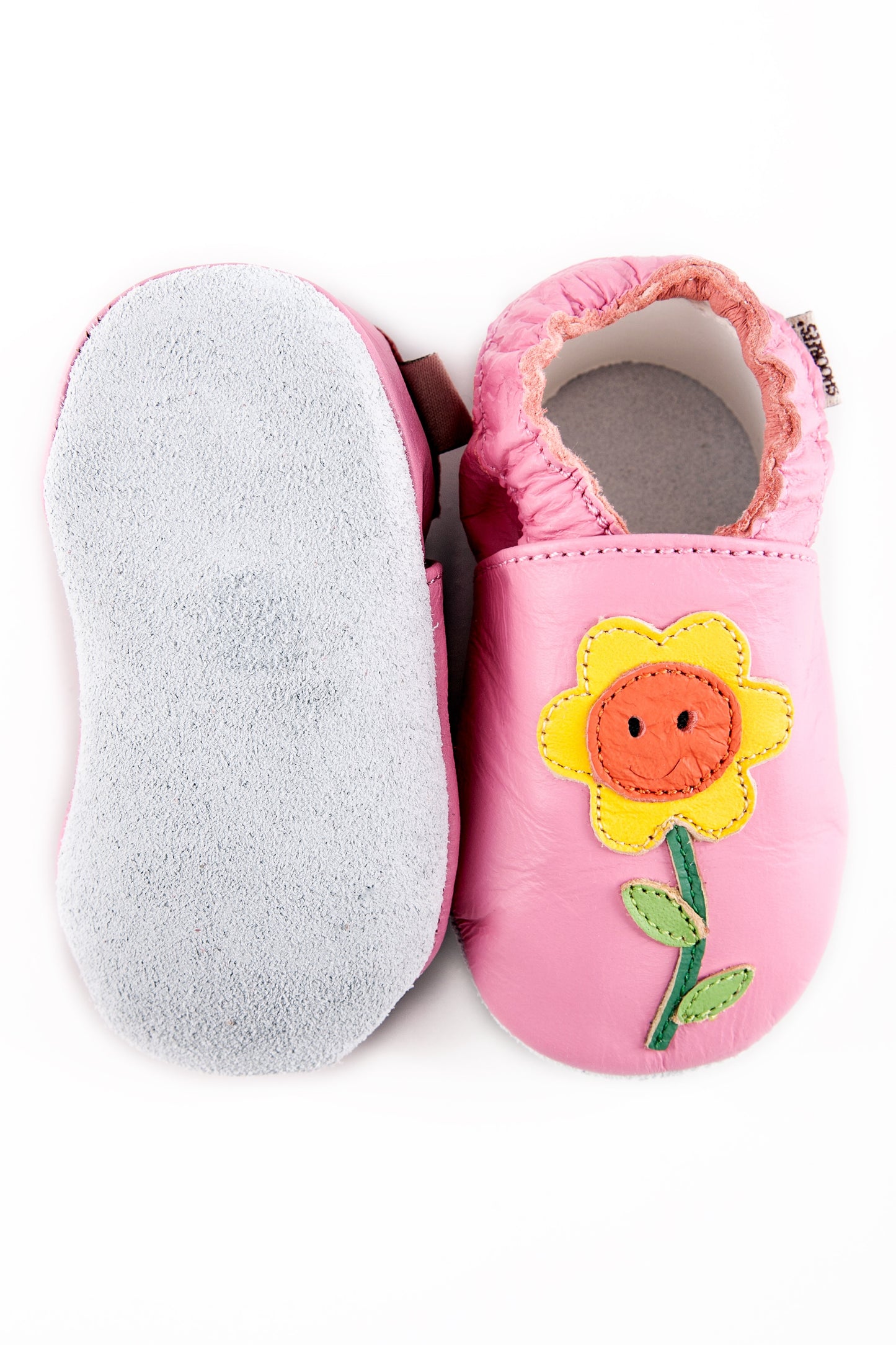 Pink Buttercup Baby Shoes