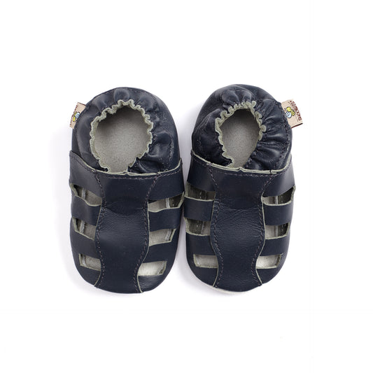 Navy Sandals Baby Shoes