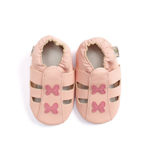 Pink Sandals Baby Shoes