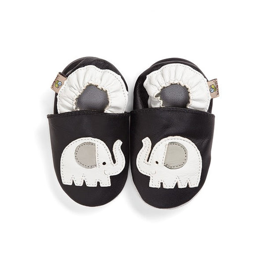 Black Elephant Baby Shoes