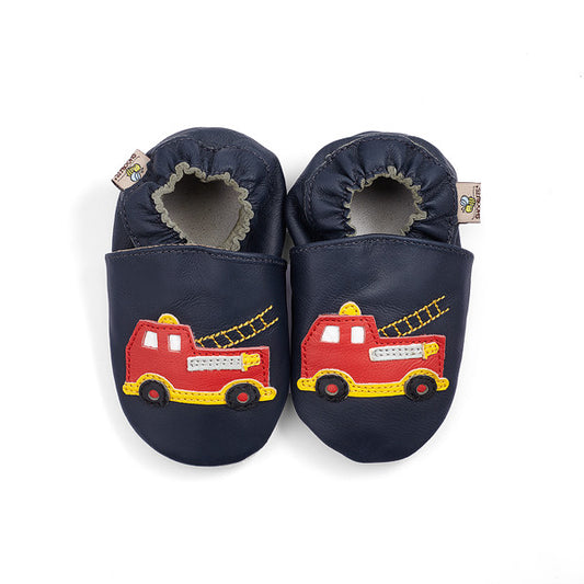 Fire Truck Baby Shoes